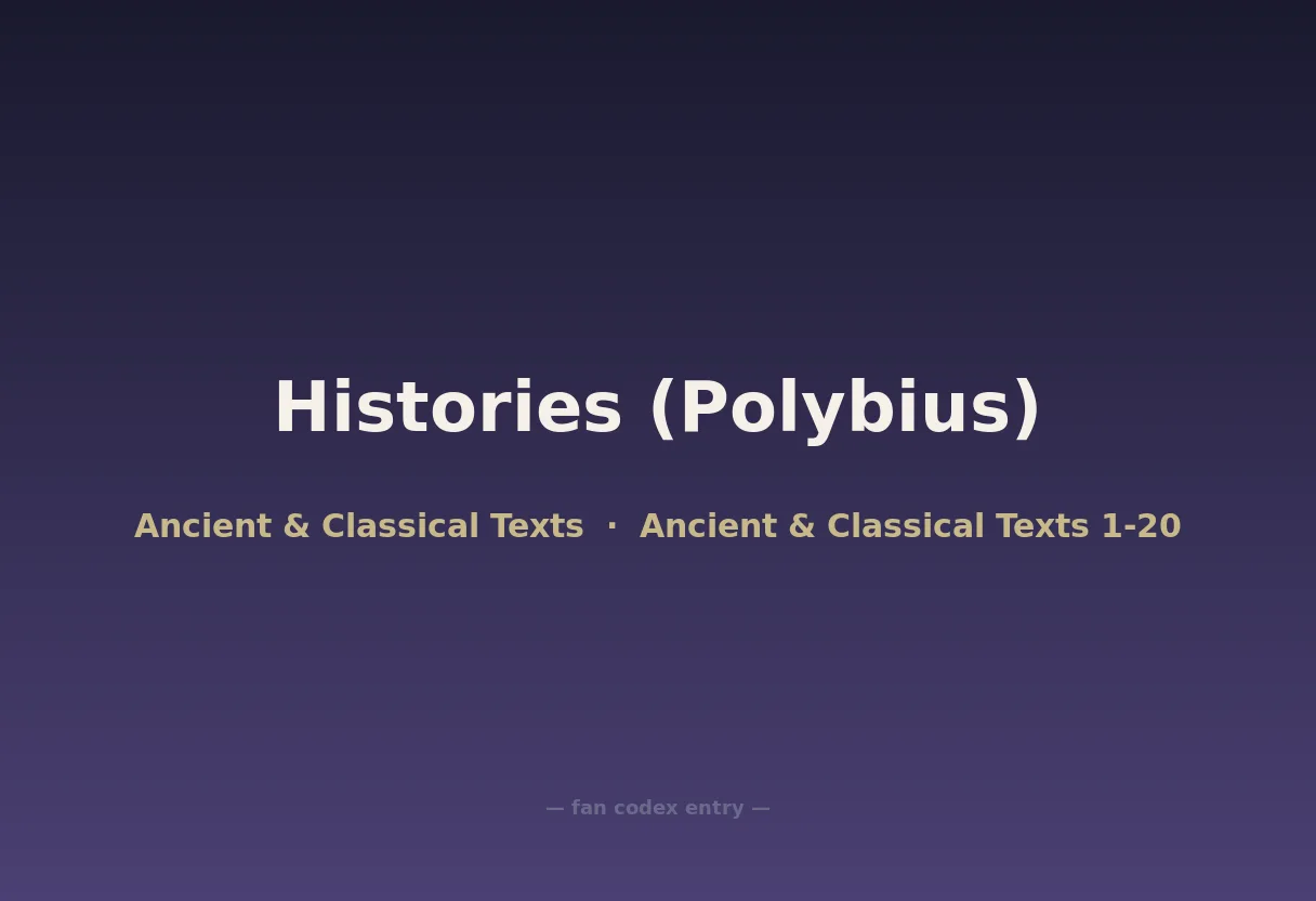 Histories (Polybius)